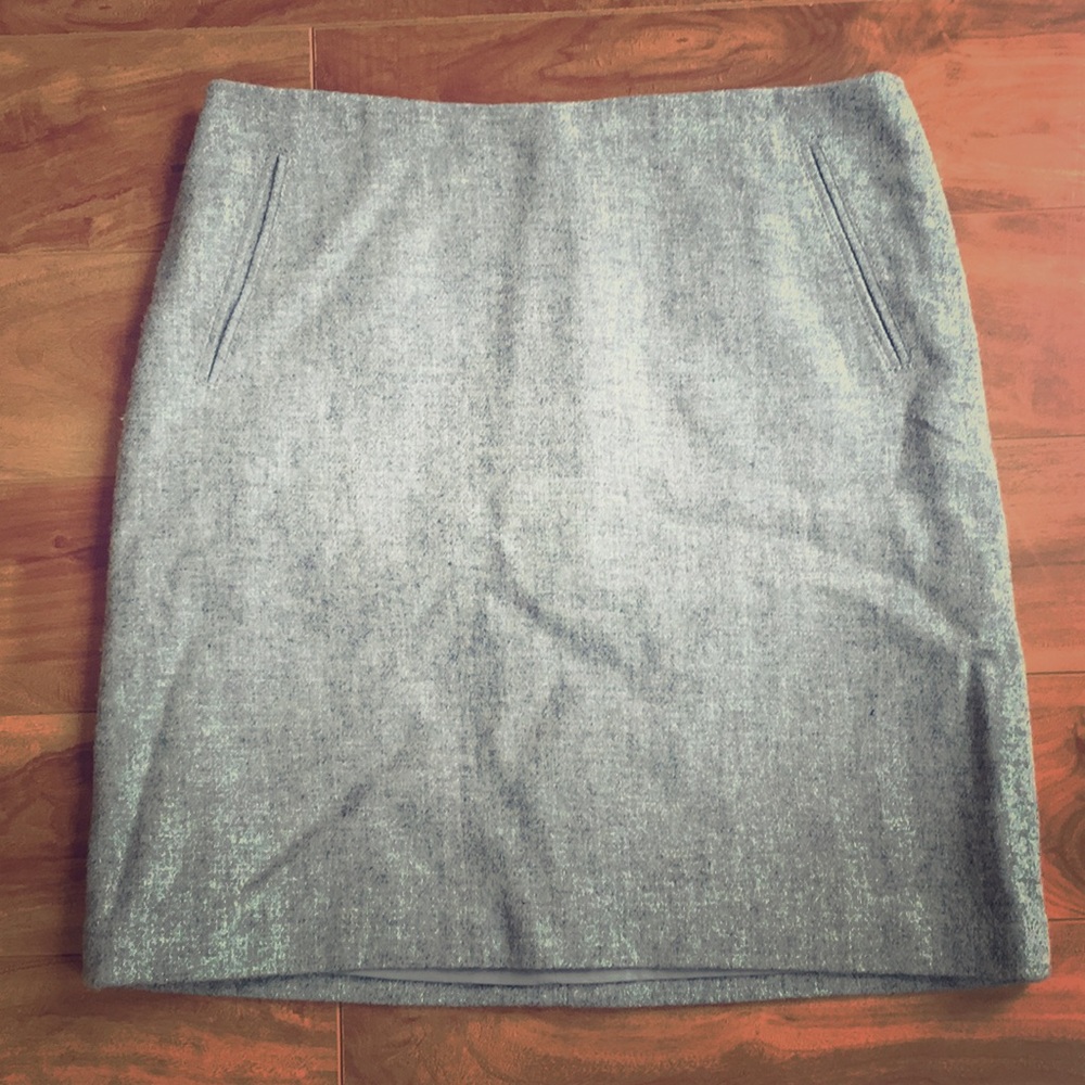 Talbots Grey Skirt Size 6P